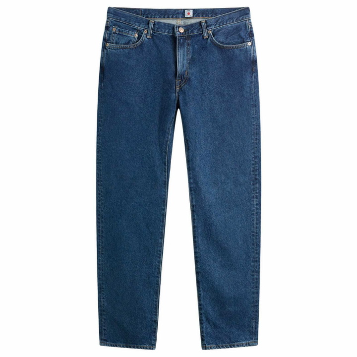 Photo: Edwin Men's Regular Tapered Denim Jeans in Blue