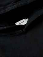 Rhude - Moonlight Tropics Logo-Print Cotton-Jersey Hoodie - Black