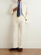 J. Mueser - Waverly Slim-Fit Straight-Leg Linen Suit Trousers - Neutrals