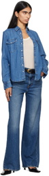 Levi's Blue Iconic Western Denim Shirt