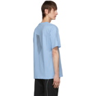 all in SSENSE Exclusive Blue Wavy T-Shirt