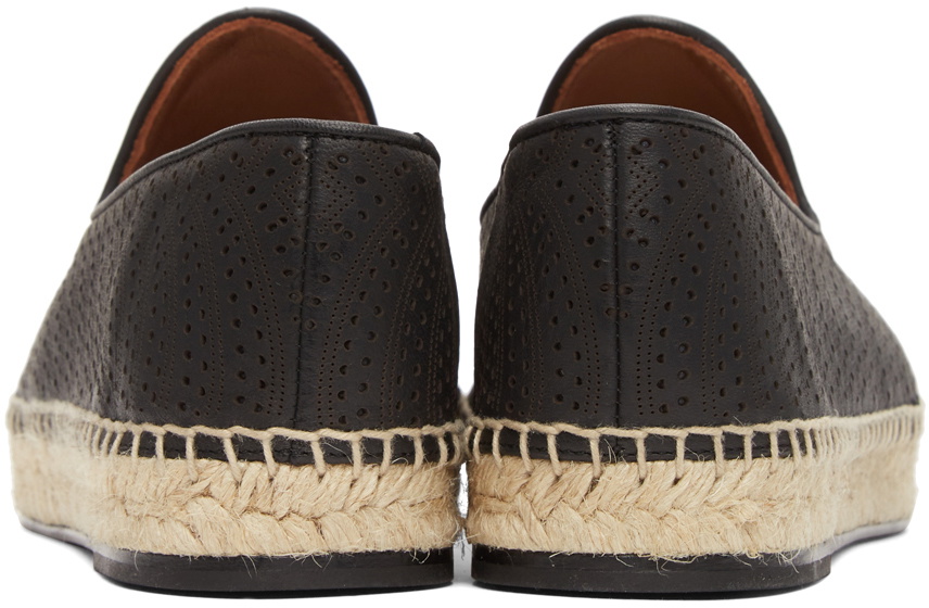 ALAÏA Black Micro Vienne Vague Openwork Espadrilles
