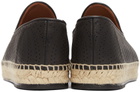 ALAÏA Black Micro Vienne Vague Openwork Espadrilles