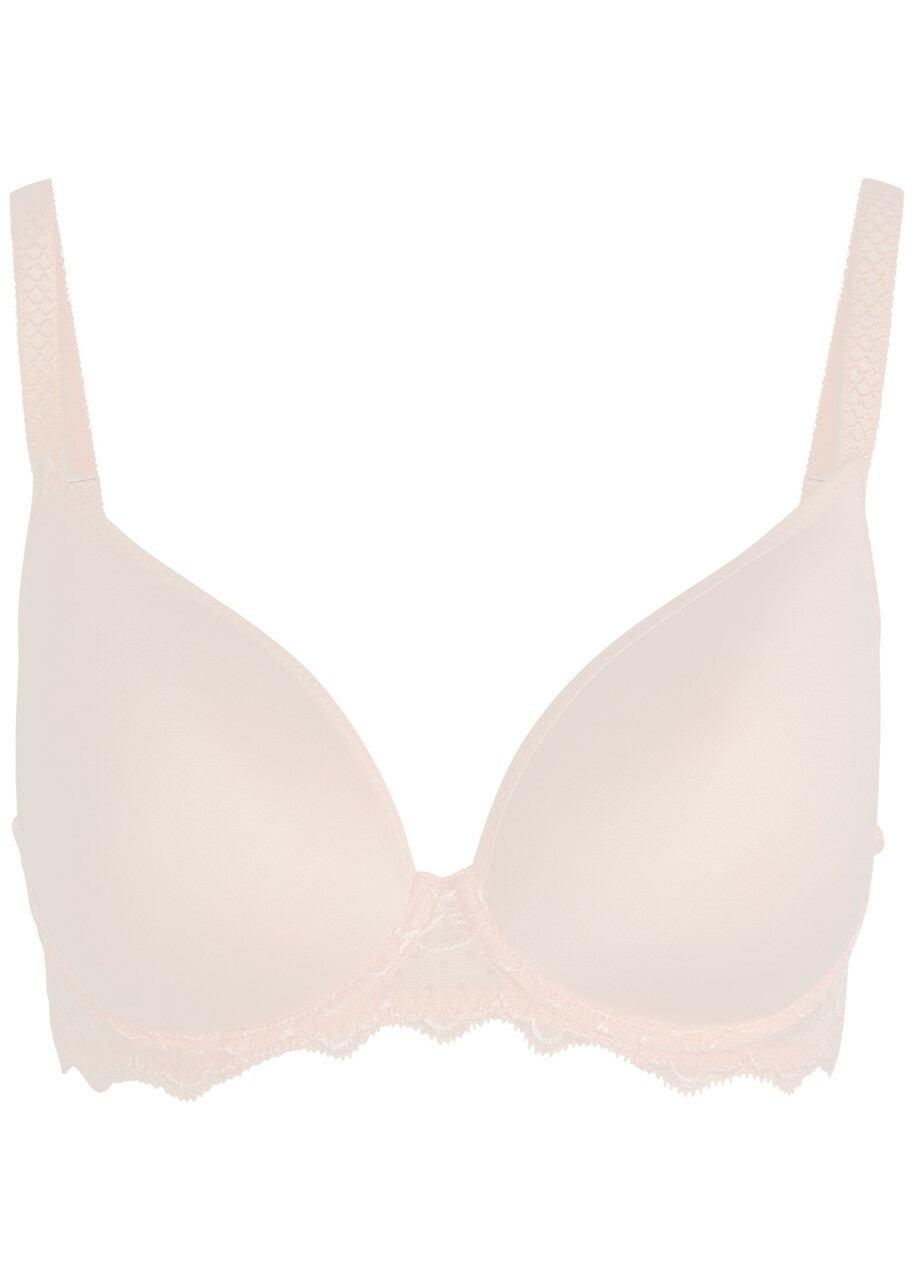 Simone PÉRÈLE Caresse Spacer Plunge bra Light Pink