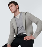 Tom Ford Ribbed-knit wool and cashmere cardigan