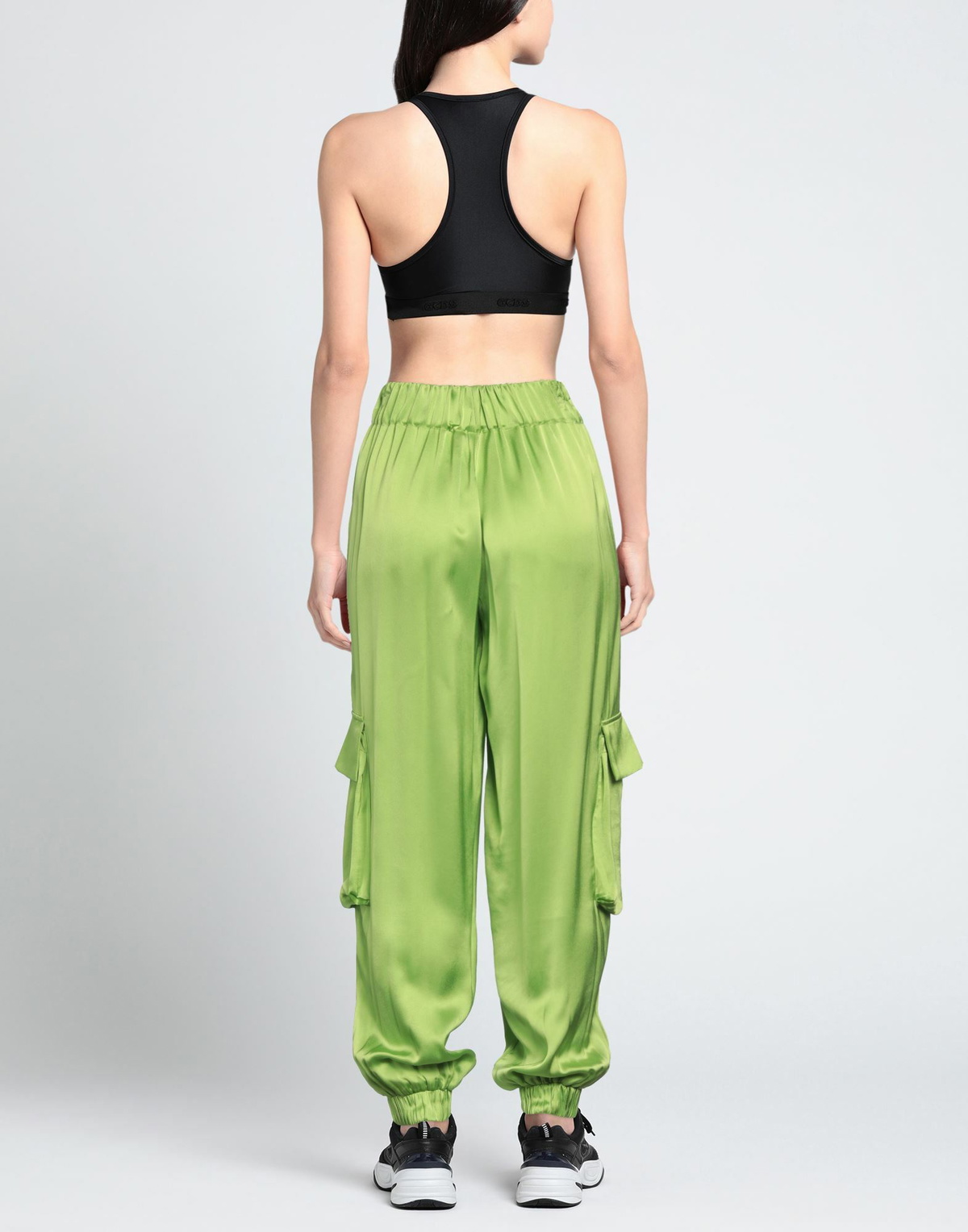 Jijil Womens Pants in Lime green