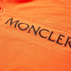 Moncler Men's Taped Seam Logo T-Shirt in Orange