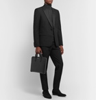 Dolce & Gabbana - Pebble-Grain Leather Briefcase - Black