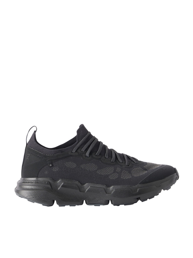 Photo: On - PAF Cloudsoma Rubber-Trimmed Stretch-Knit Sneakers - Black