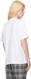 DANCER White Simple T-Shirt
