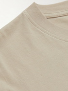 MCQ - Logo-Appliquéd Printed Cotton-Jersey T-Shirt - Neutrals