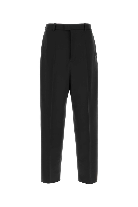 Photo: Bottega Veneta Slate Stretch Wool Blend Pant