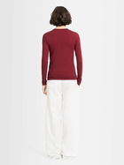 ANNAGRETA Sofia Long-sleeve Stretch Jersey T-shirt