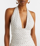 Posse Edie polka-dot top