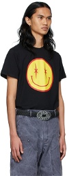 Phipps Black Smiley T-Shirt