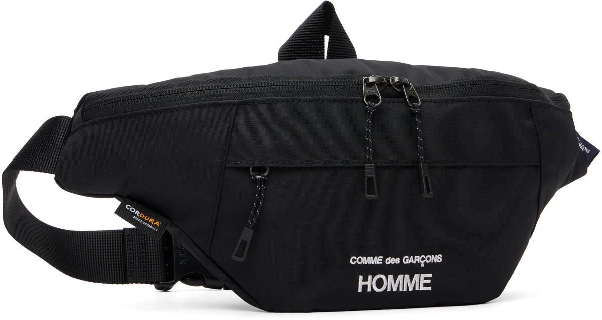 Comme des Garçons Homme Black CORDURA Messenger Bag Comme des