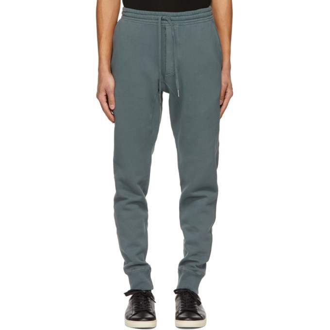Photo: Tom Ford Green Garment-Dyed Lounge Pants