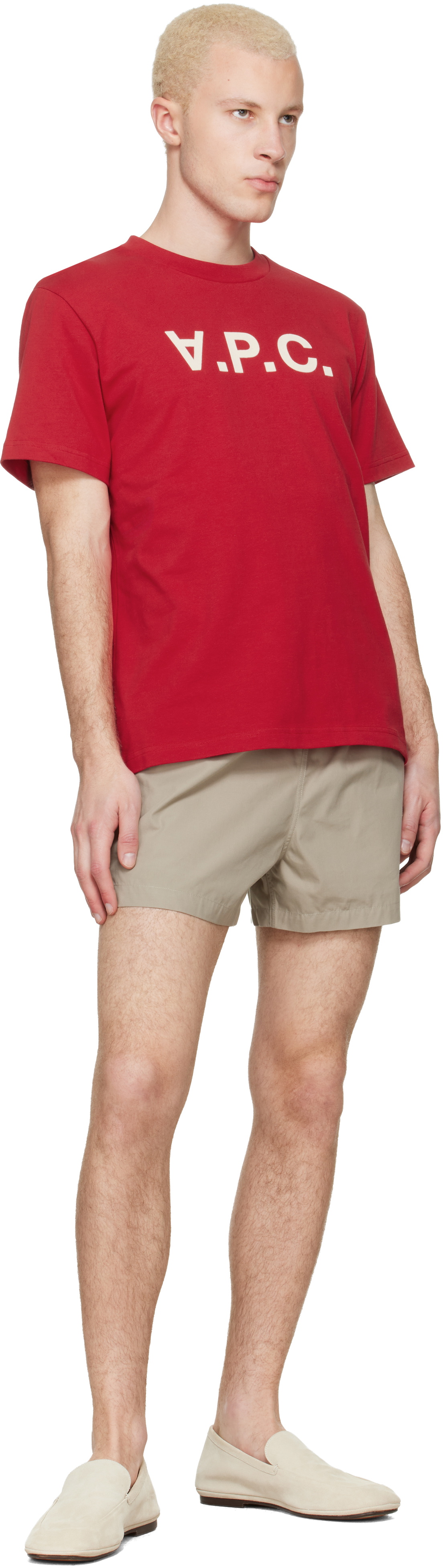 A.P.C. Green Axel Shorts