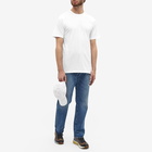 Wood Wood Men's Allan Crew T-Shirt - 2 Pack in Bright White