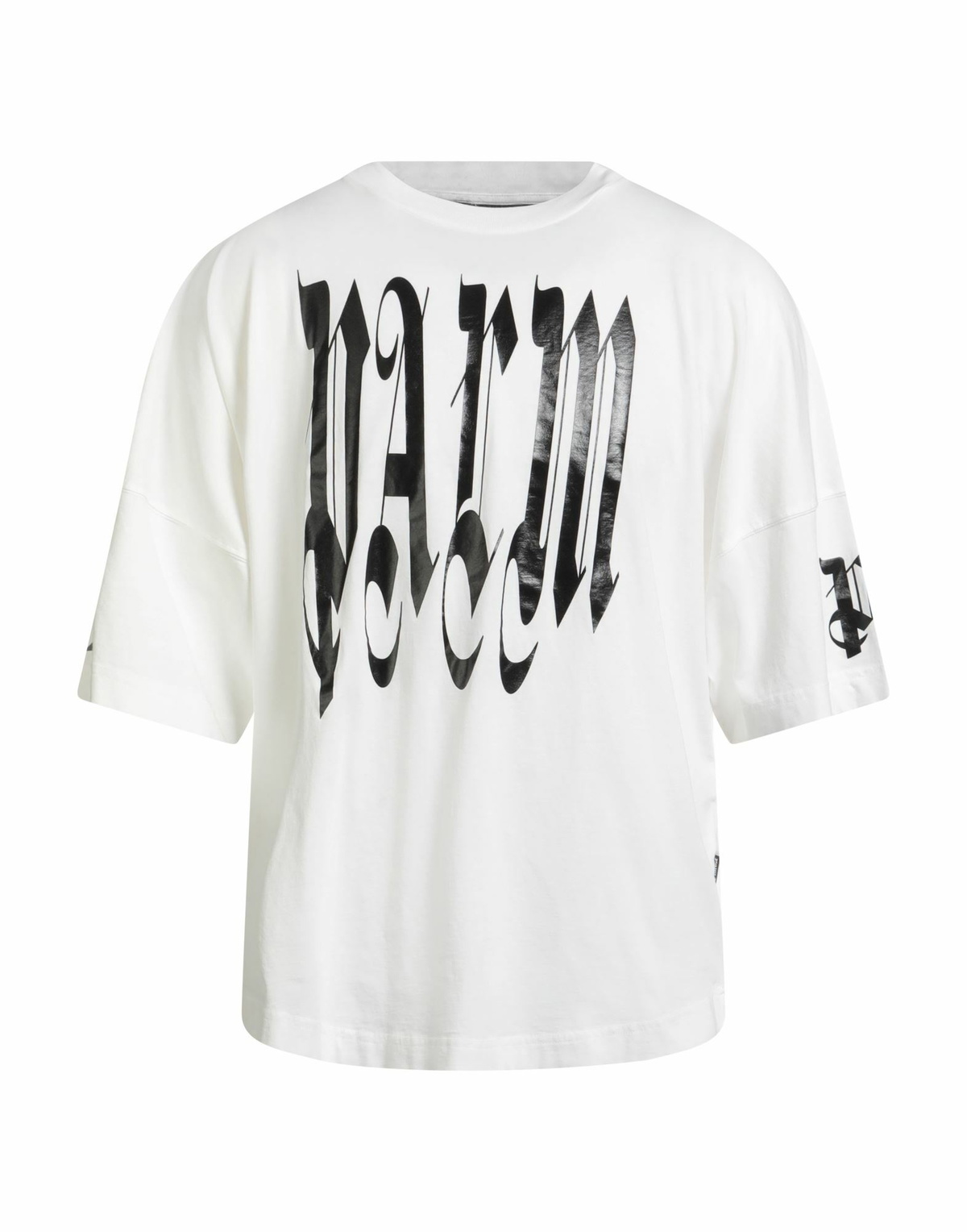 Palm Angels Mens T-shirt in White