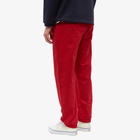 PACCBET Men's Logo Sweat Pants in Dark Red