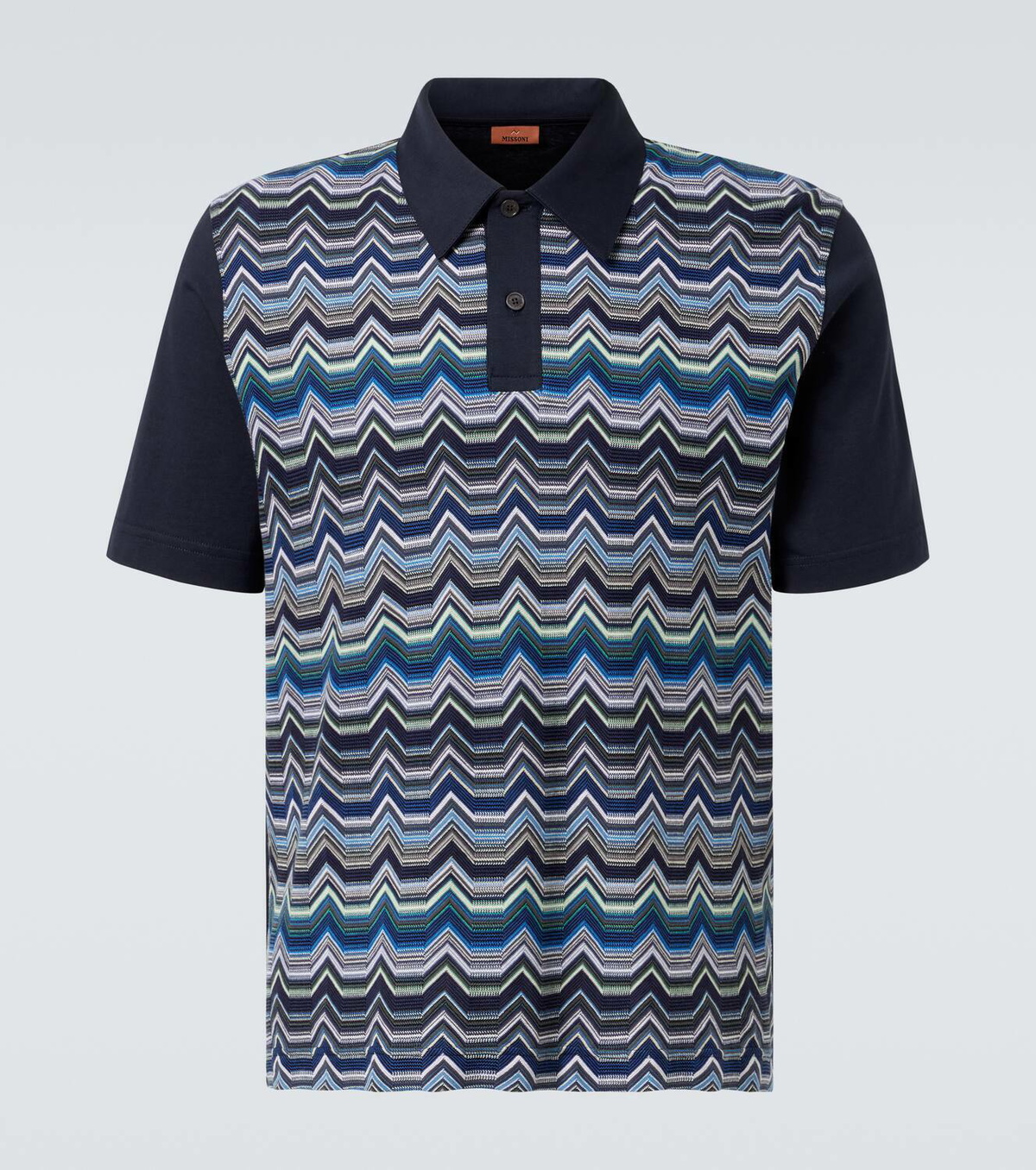 Missoni Zigzag cotton polo shirt