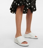 Balenciaga - Rise leather wedge sandals