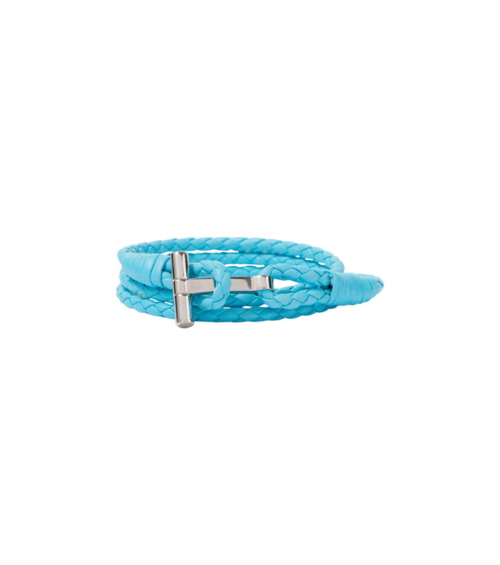 Photo: Tom Ford T braided leather bracelet
