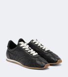 Toteme Flex leather sneakers
