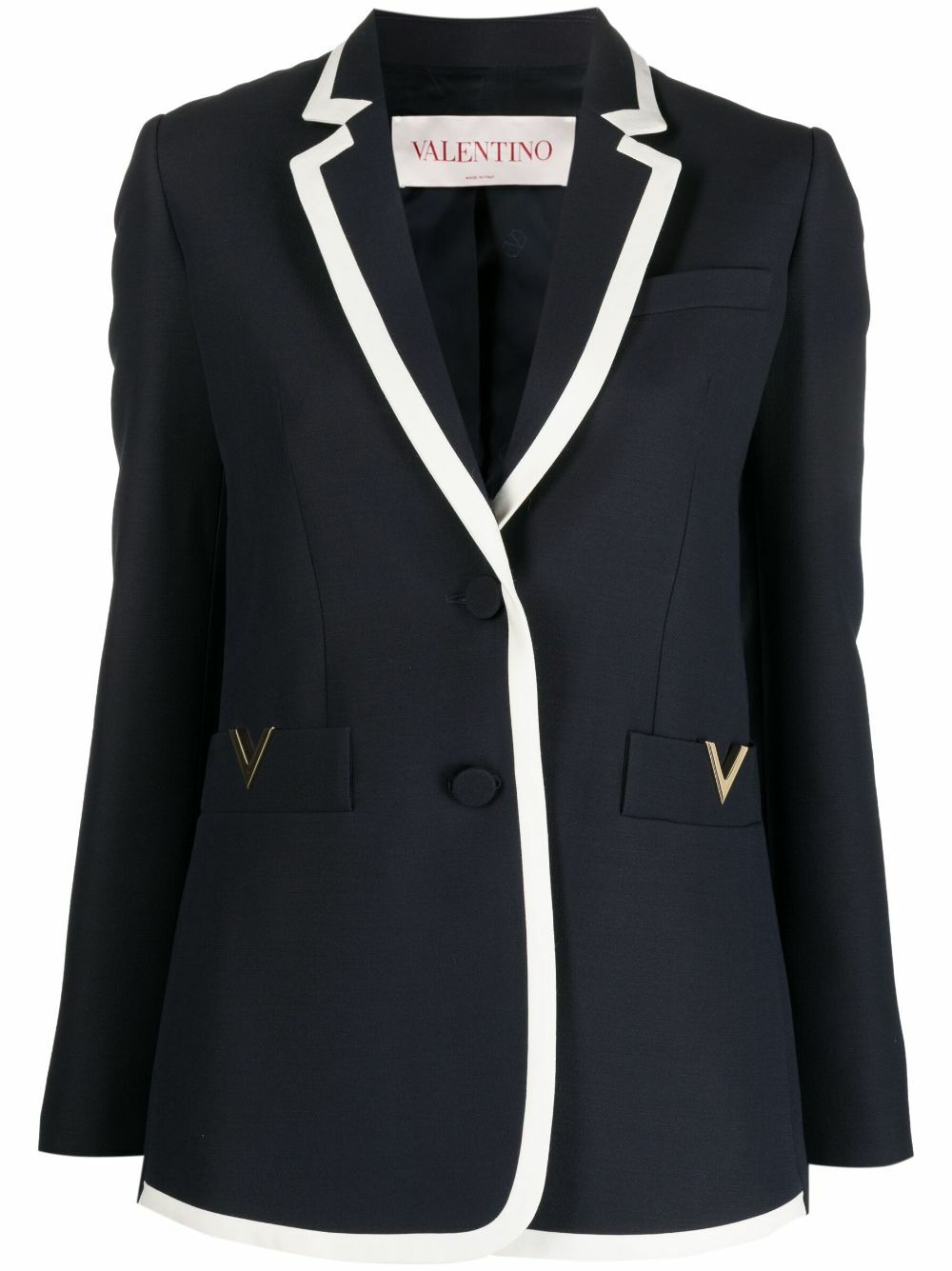 VALENTINO - Vlogo Wool Blazer Jacket Valentino