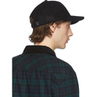 rag and bone Black Wool Archie Cap