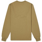 Aries Long Sleeve Temple T-Shirt in Olive
