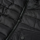 Barbour Men's International Ouston Hooded Quilt Jacket in Black
