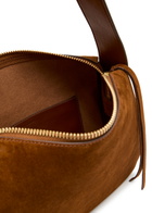 Tory Burch Romy Suede Shoulder bag - Caramel - One Size