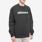 Alltimers Men's Stamped Embroidered Heavyweight Crew in Black