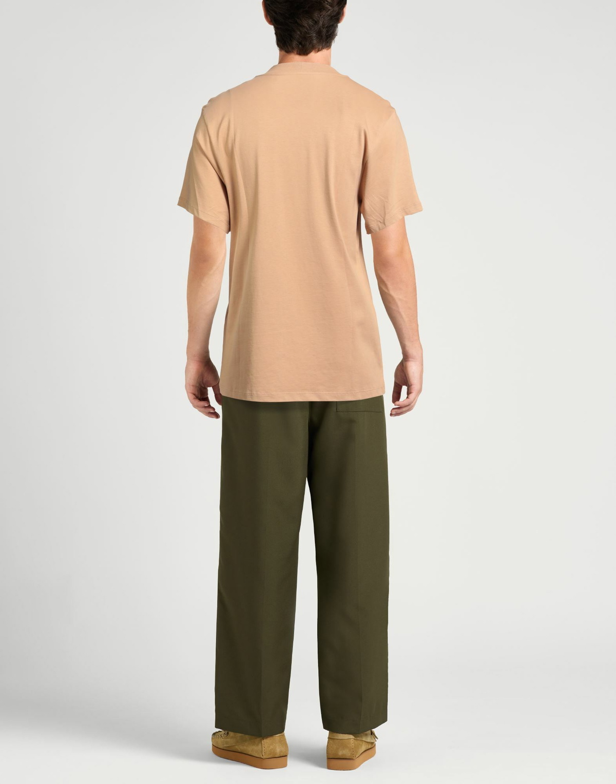 Sandro Mens T-shirt Sand