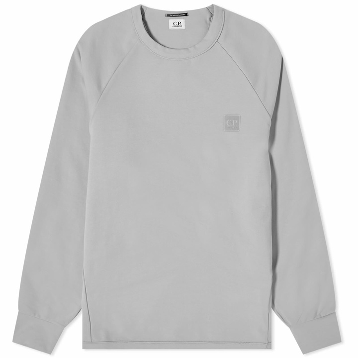 Photo: C.P. Company Men's Metropolis Stretch Fleece in Harbor Mist