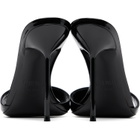 Paris Texas Black Lidia Mule 105 Heeled Sandals