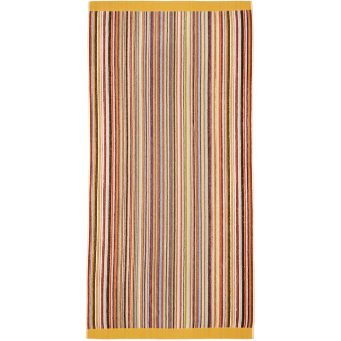 Photo: Paul Smith Multicolor Large Multi Stripe Beach Towel