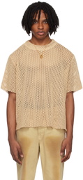 Séfr Beige Franco T-Shirt