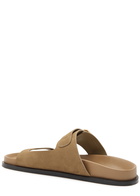 A.emery Prince Suede Sandals Camel