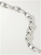 M.COHEN - Neo Burnished Sterling Silver Chain Bracelet - Silver