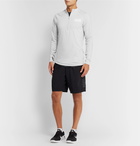 Under Armour - Gametime Mesh-Panelled ColdGear Half-Zip Top - Gray