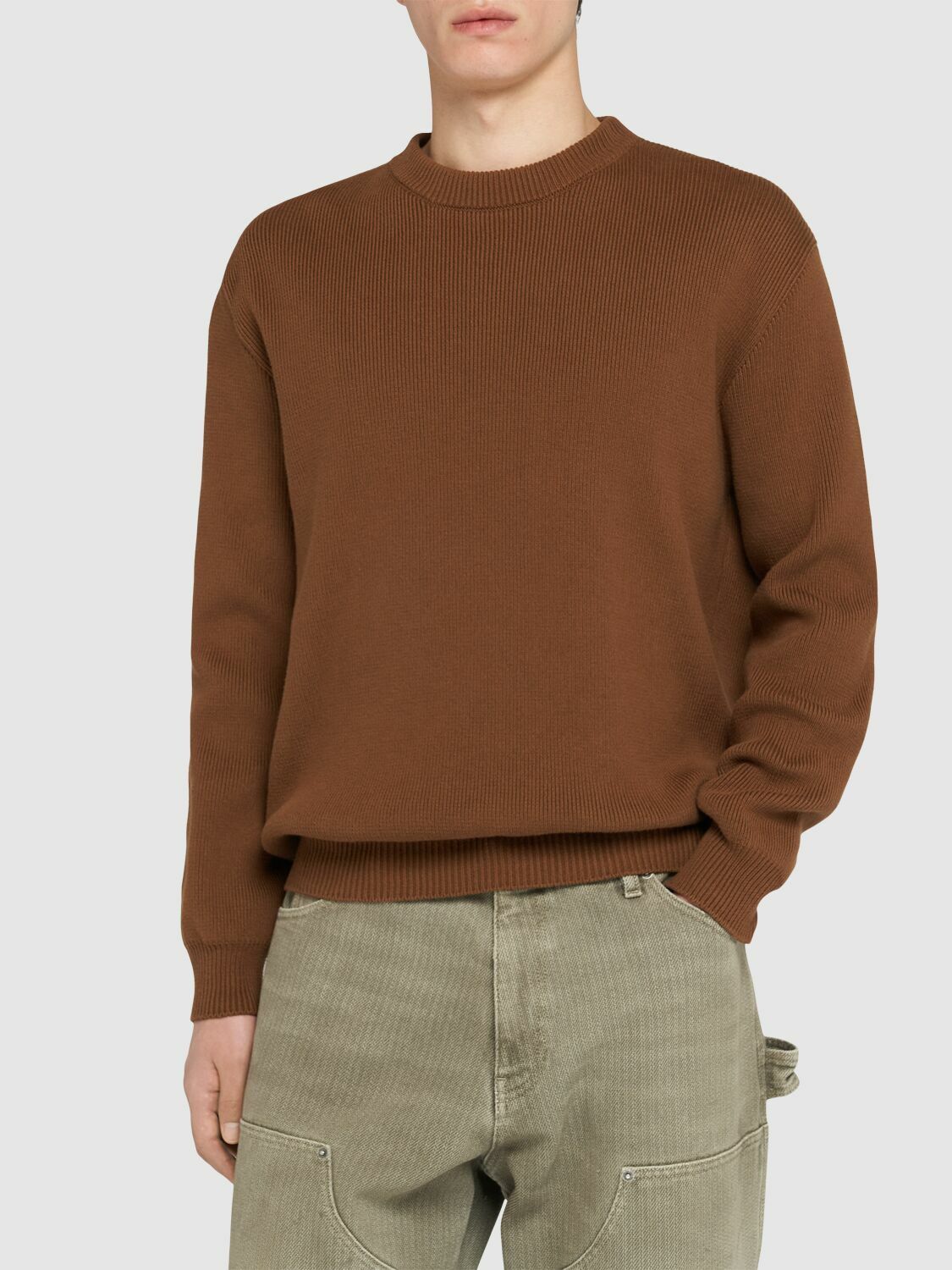 GOLDEN GOOSE Journey Cotton Crewneck Sweater Golden Goose
