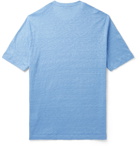 Thom Sweeney - Linen T-Shirt - Blue