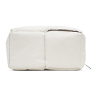 Bottega Veneta White Intrecciato Padded Pouch