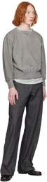 Taiga Takahashi Gray Lot. 603 Sweatshirt