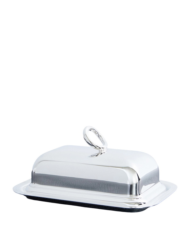 Photo: Christofle - Vertigo Silver-Plated Butter Dish