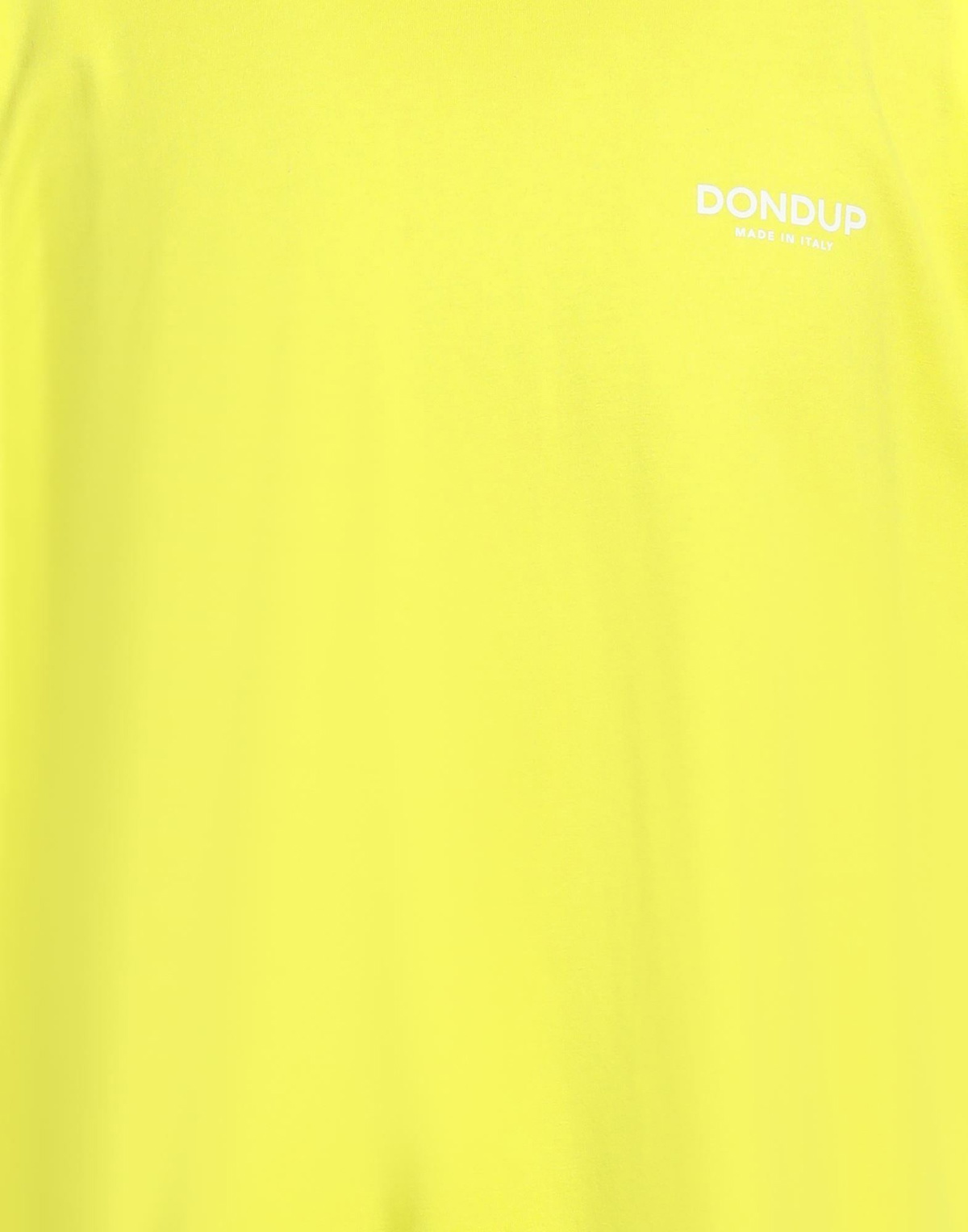 Dondup Mens T-shirt in Yellow