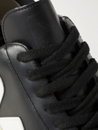 VEJA - V-12 Leather Sneakers - Black